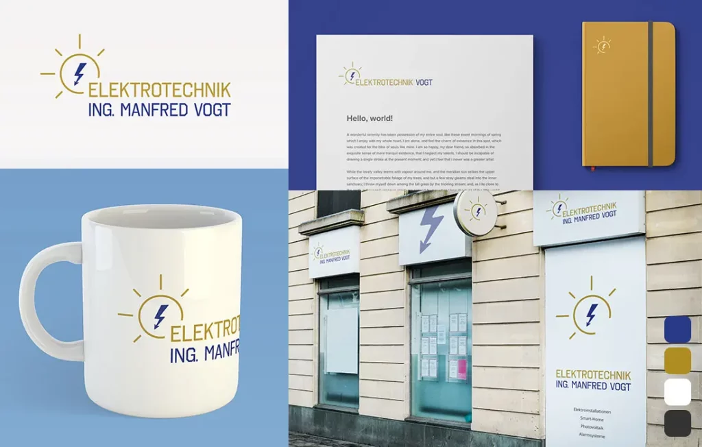 Elektrotechnik Vogt - Logodesign von itweb